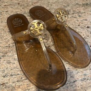 Authentic Tory Burch Mini Miller jelly sandals size 6.5